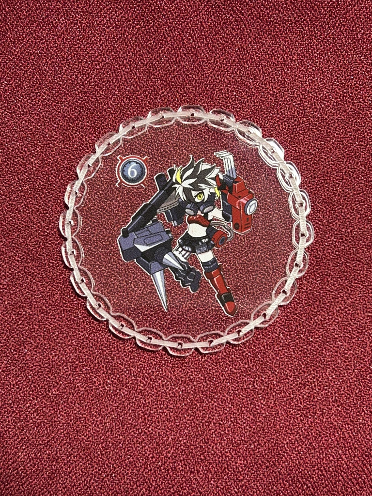 キラーチューン チェーン処理順確認カウンター 6枚セット