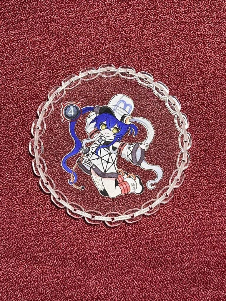 キラーチューン チェーン処理順確認カウンター 6枚セット