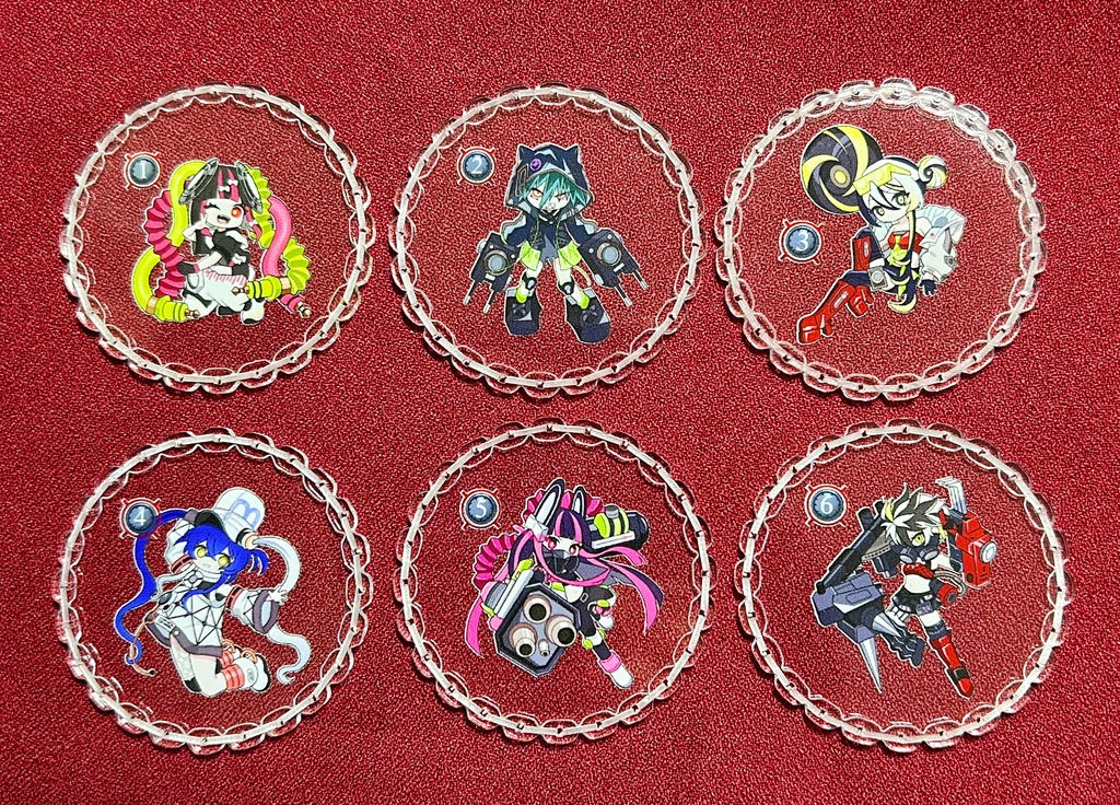 キラーチューン　チェーン処理順確認カウンター　6枚セット