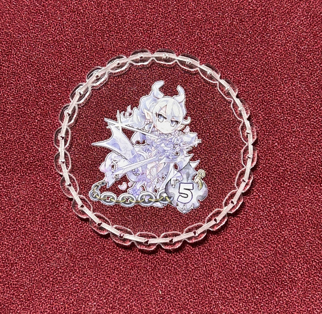 ラビュリンス チェーン処理順確認カウンター 5枚セット