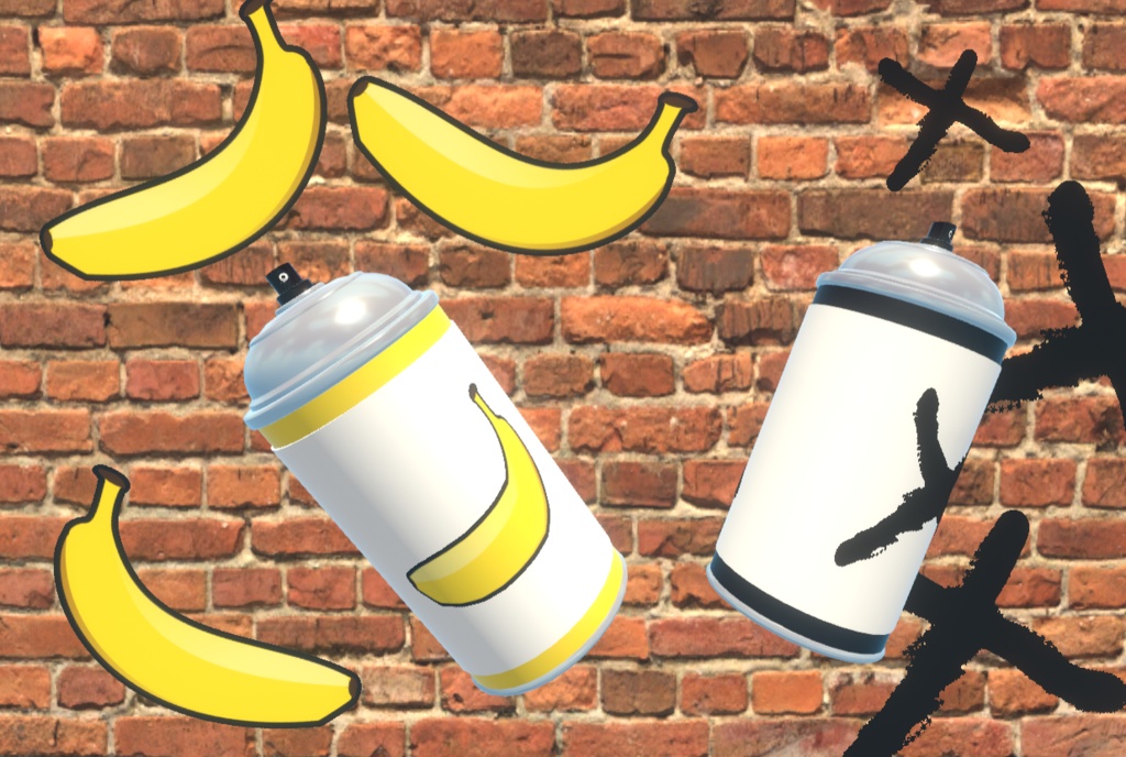 (VRC) CookiWorks-Image-SprayCans!! Gimmick-