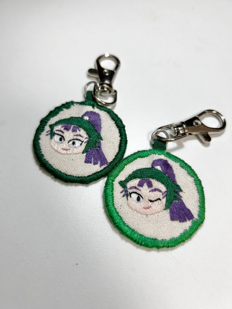 仙蔵刺繍ワッペンチャーム
