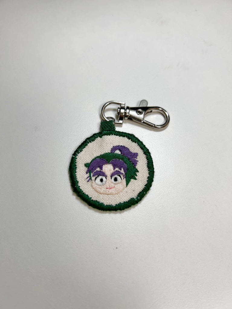 文次郎刺繍ワッペンチャーム