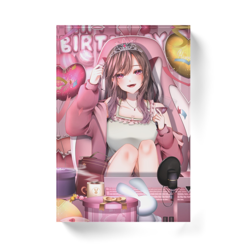 HBD限定デザインアクリルブロック