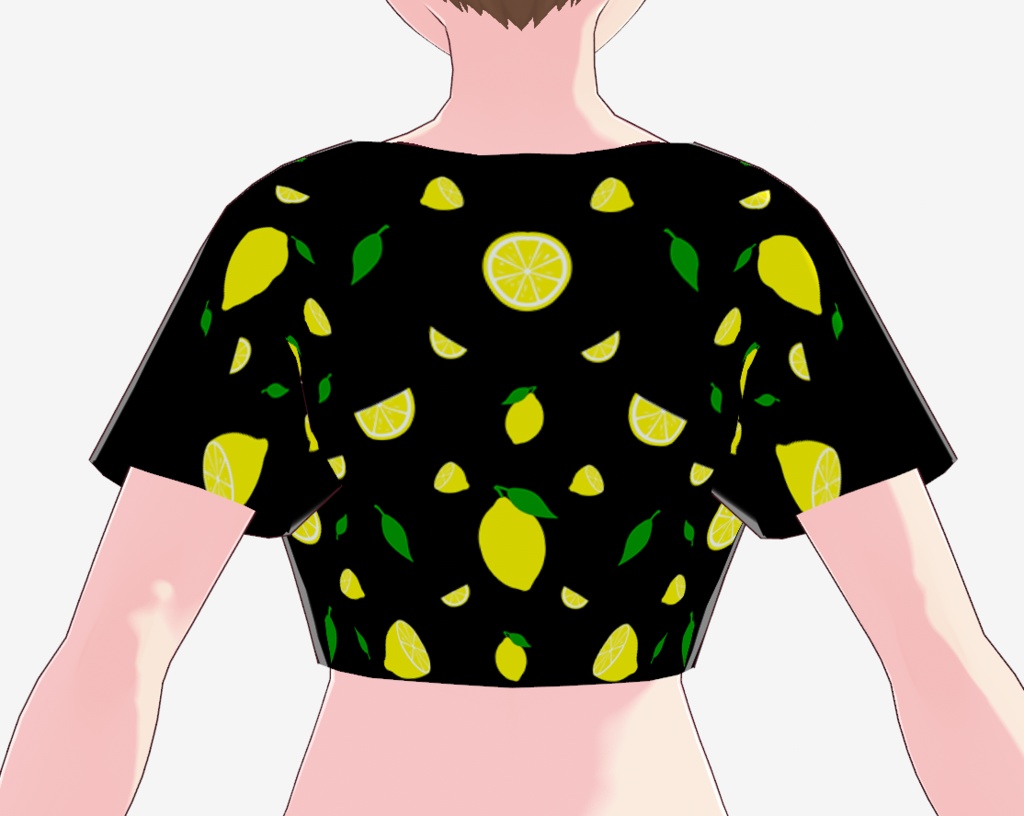 Lemon Crop Top