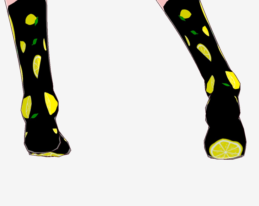 Lemon Socks, All Lengths, Individual and Bundle