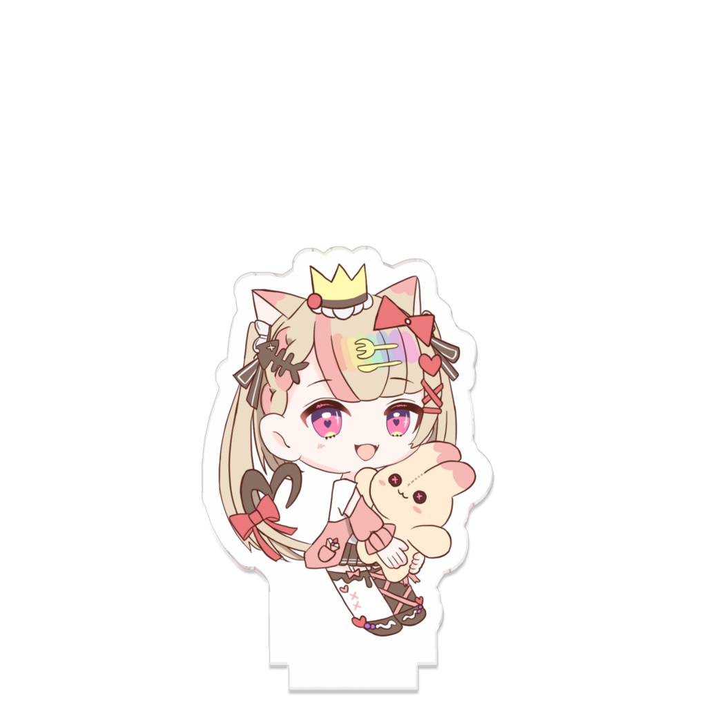 甘宮あみゅつながるアクスタB(2026バレンタインVer.)