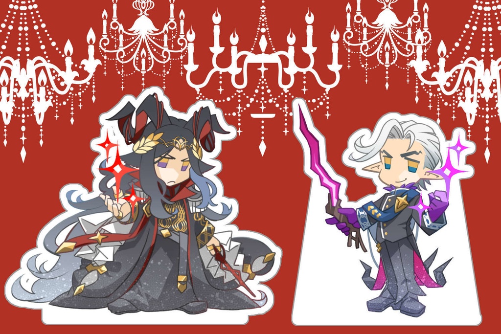 【巫フレ】自立アクリルスタンドセット