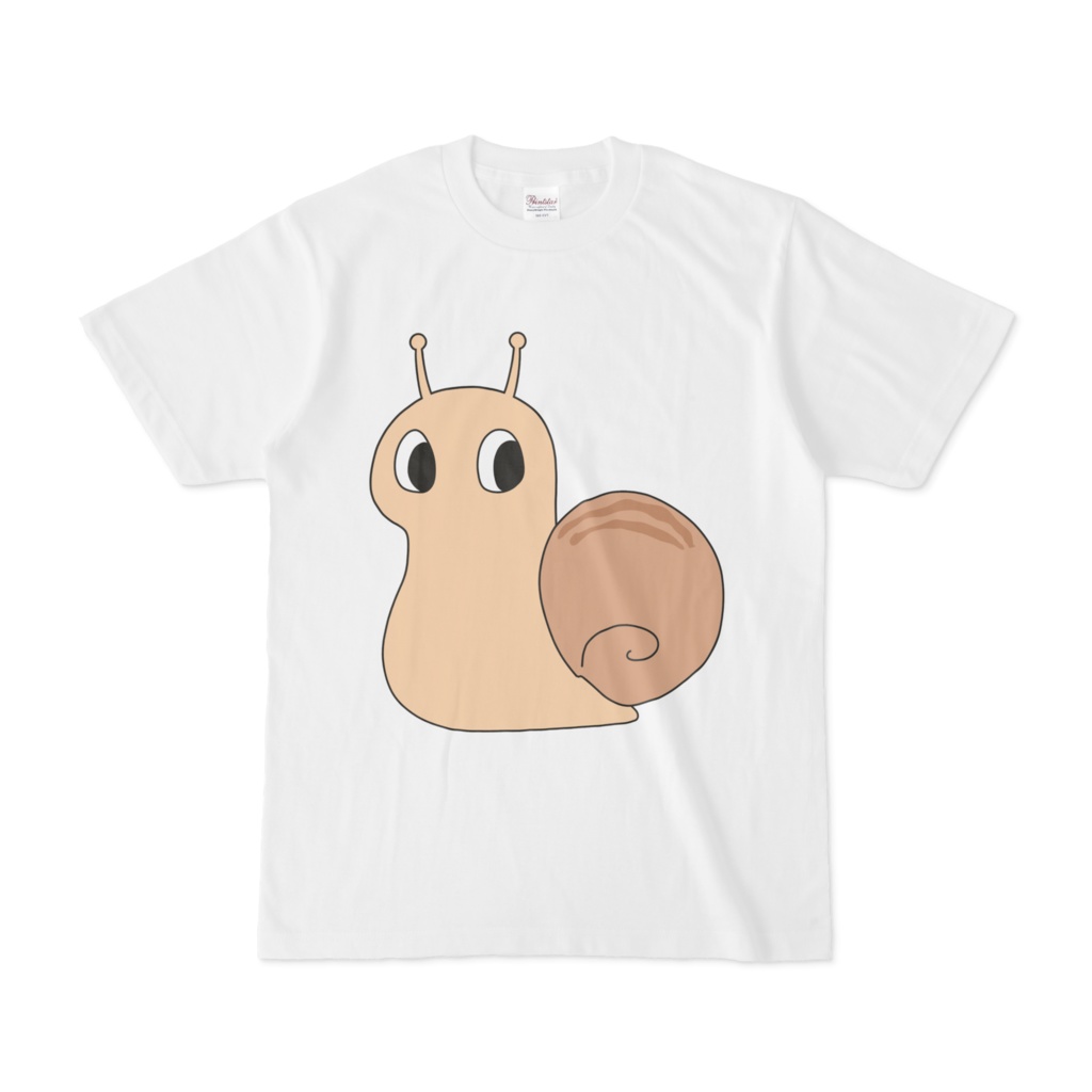 【うげーず】かたつむっりのTシャツ