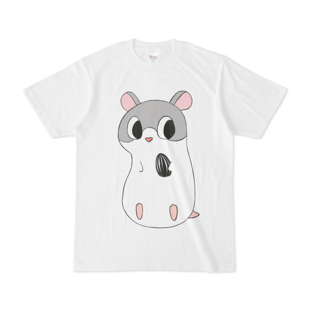 【うげーず】ハムスッター(グレー)のTシャツ