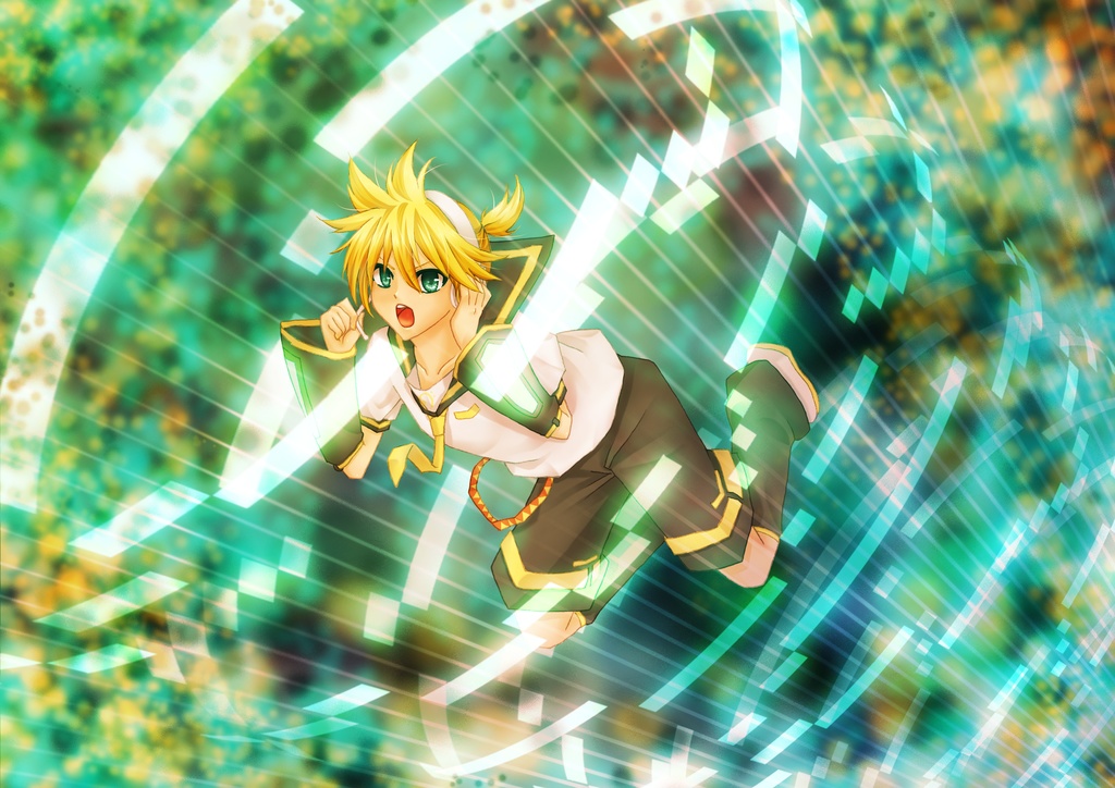 【ボカロ】鏡音レン『はじめてのおと』 キャンバス