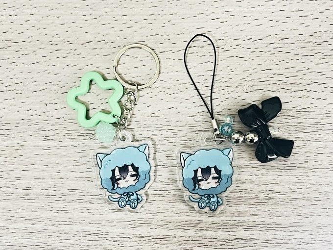 動物着ぐるみアクキー