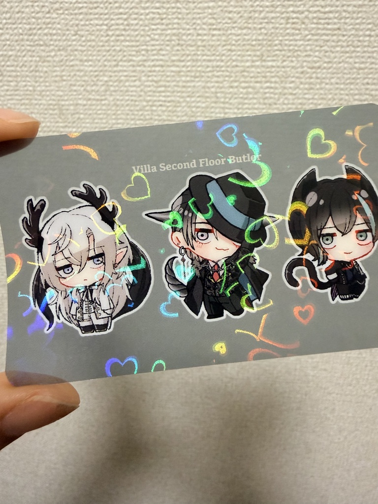 悪魔コス キラプラカード