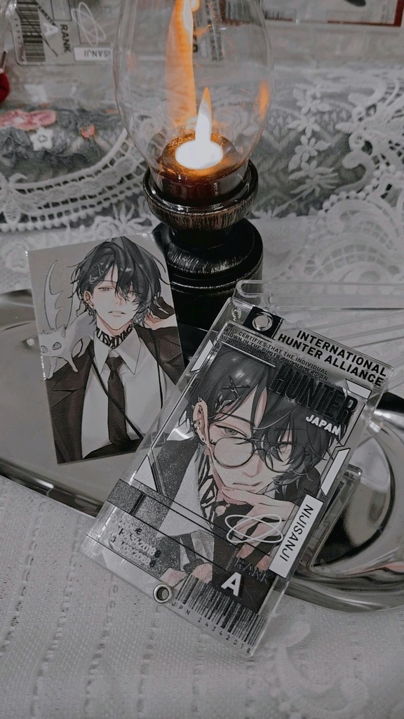 ハンターライセンス アクリルフレーム (フォトカードは付属しません )