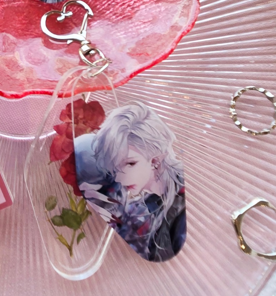 ドライフラワーの掛け飾り