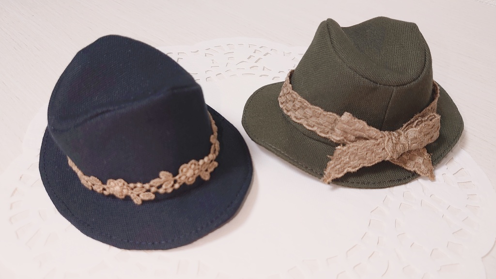 10cm用 中折れハット