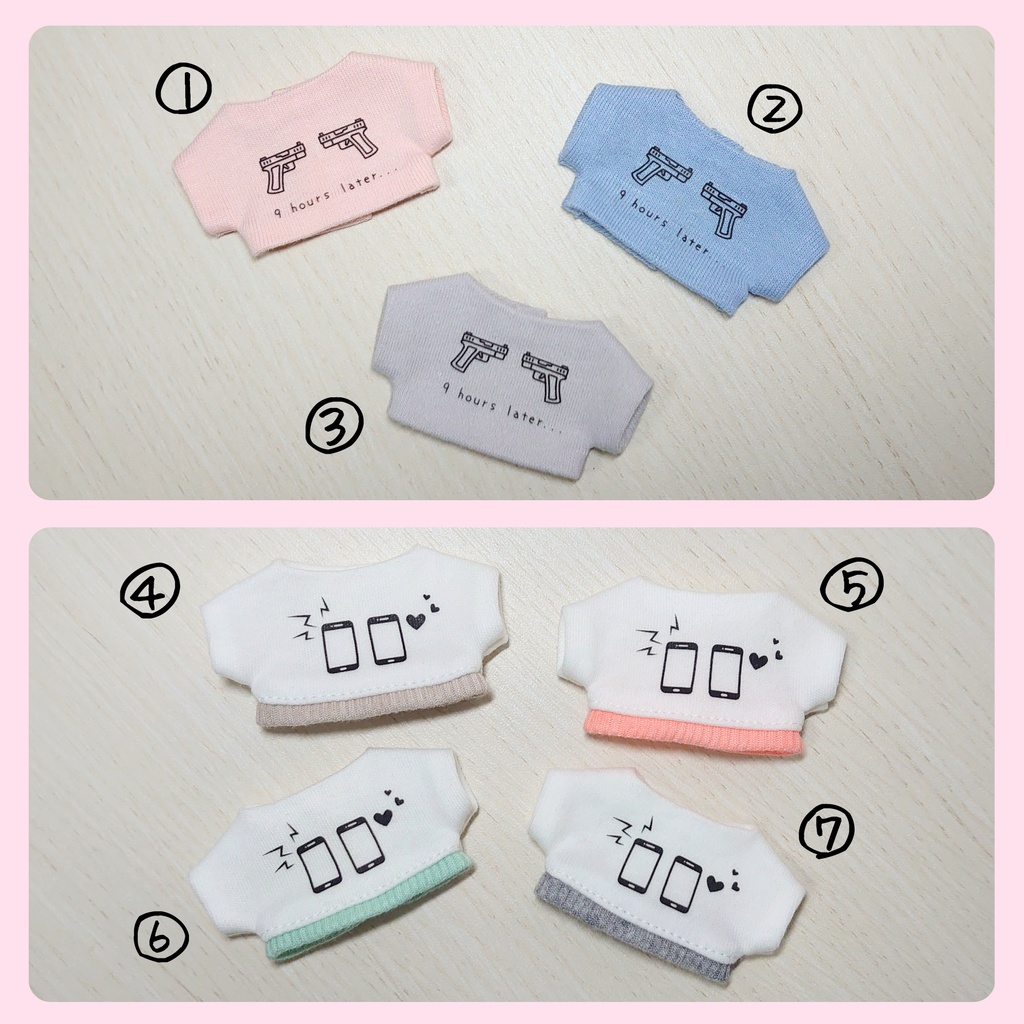 【9/21バイスパ】10cmぬいTシャツ