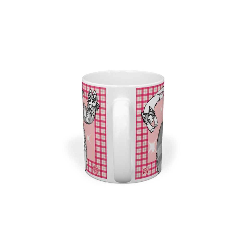 晴千代&ふぃーちゃんマグカップ。(ケモ楽園6周年グッズ)