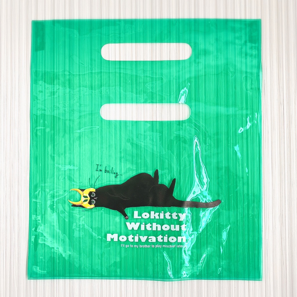 ﾛﾁｺﾔﾝ柄 ビニールバッグ