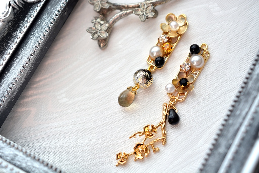 白黒無常/東風遥 イヤーアクセサリー