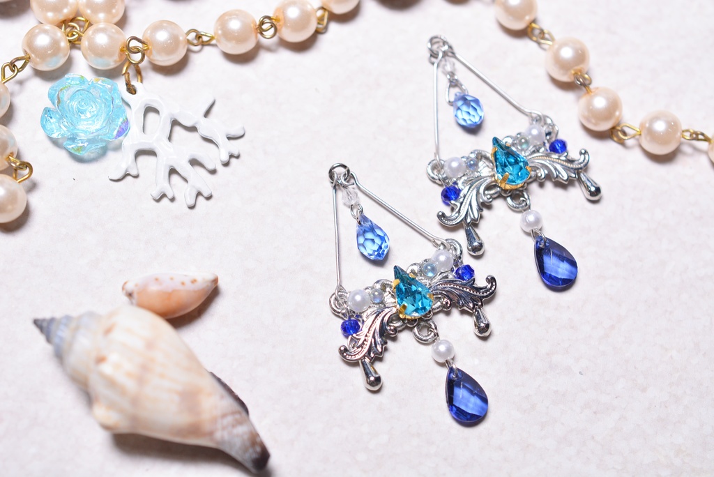 血の女王マリー/夜の潮 イヤーアクセサリー