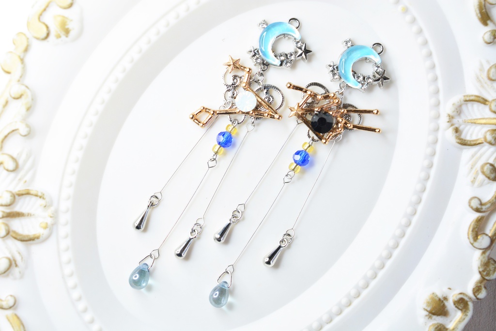白黒無常/燦然たる北辰 イヤーアクセサリー