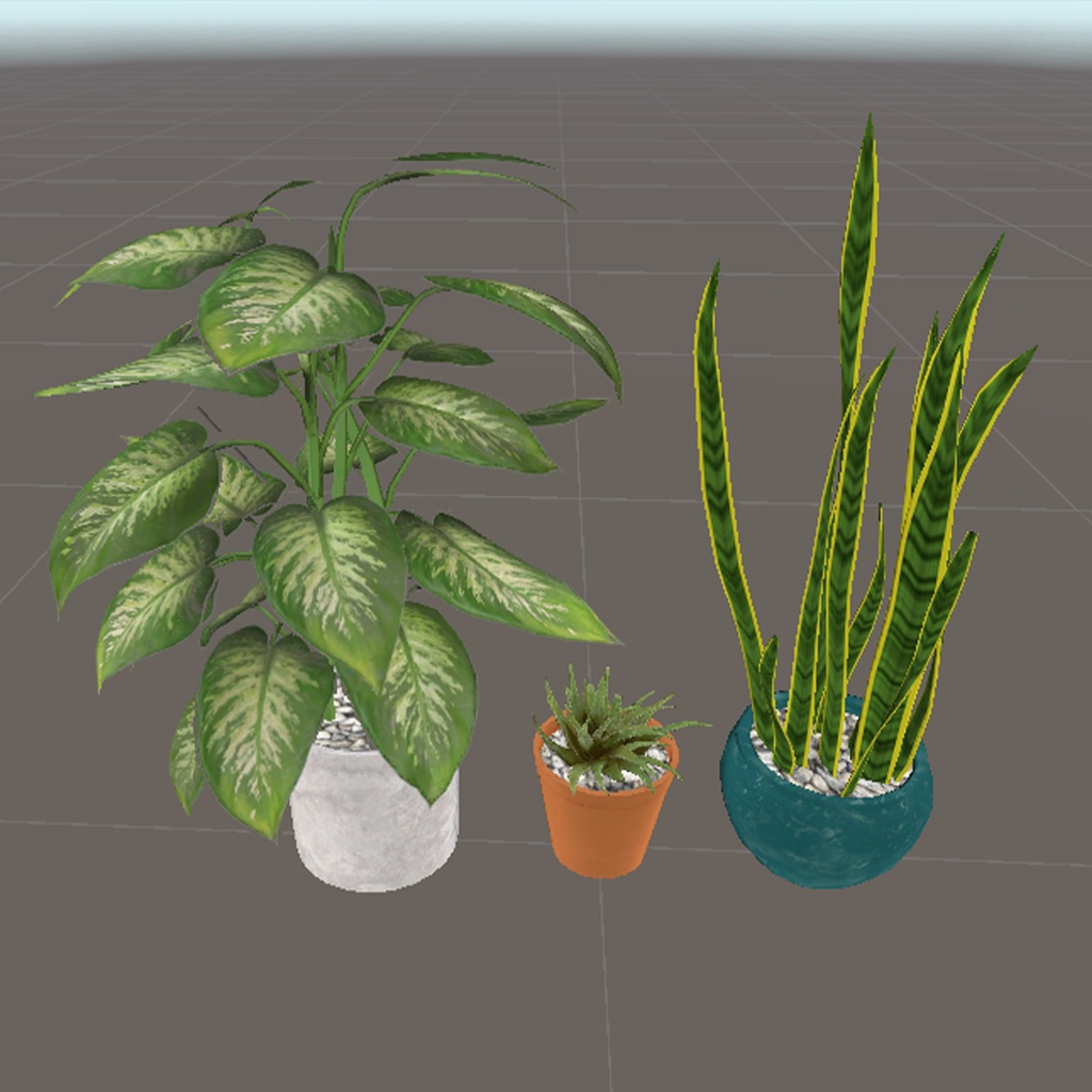 plants set