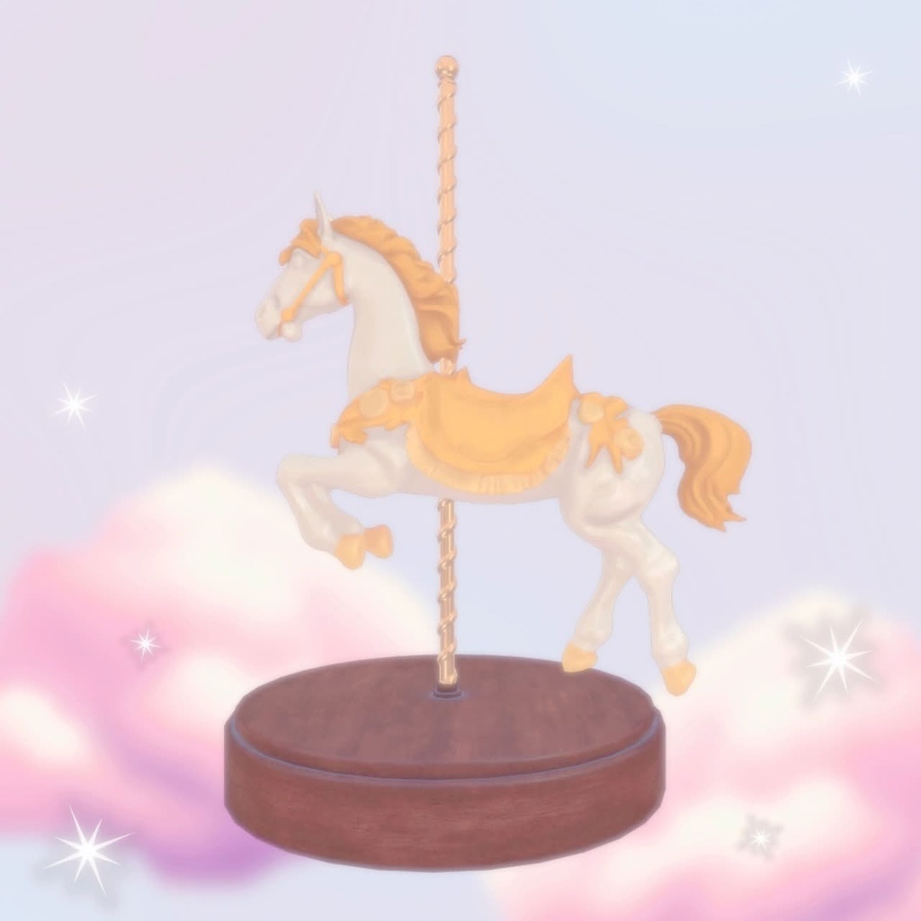 カルーセル ホース メリーゴーランド Dreamy Carousel Horse