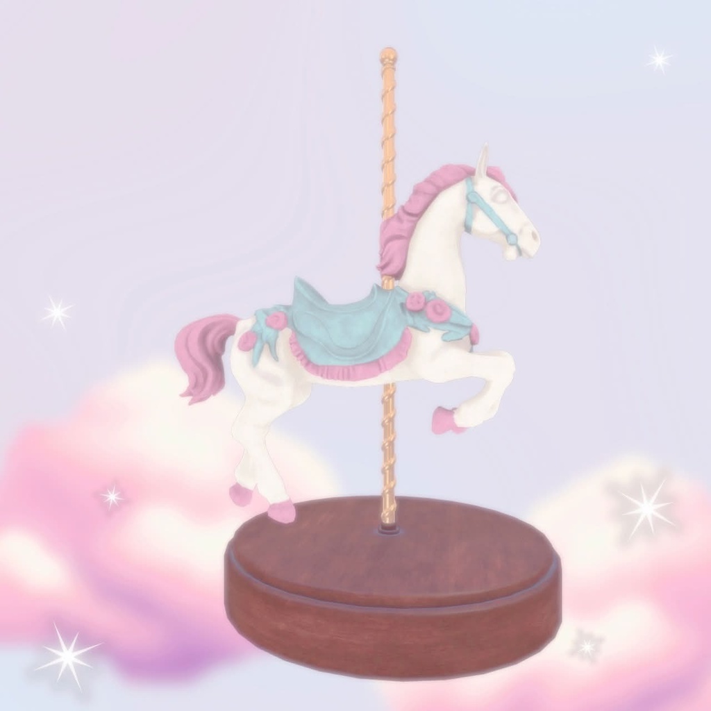 カルーセル ホース メリーゴーランド Dreamy Carousel Horse