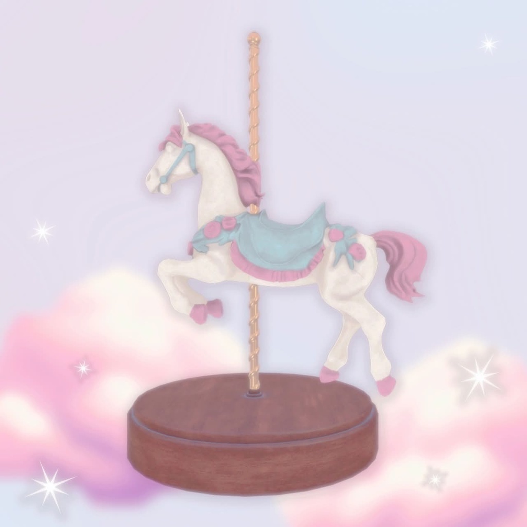 カルーセル ホース メリーゴーランド Dreamy Carousel Horse