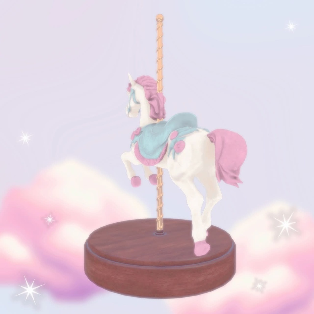 カルーセル ホース メリーゴーランド Dreamy Carousel Horse