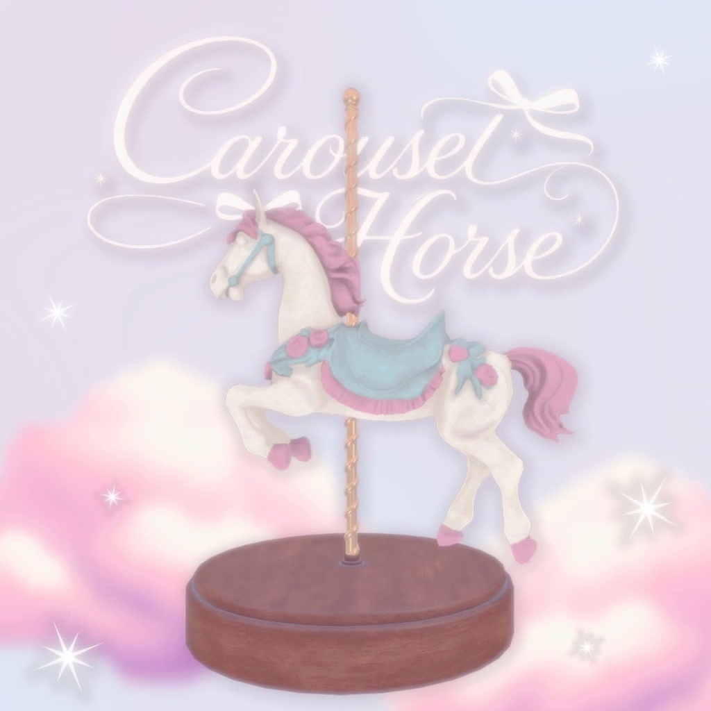 カルーセル ホース メリーゴーランド Dreamy Carousel Horse