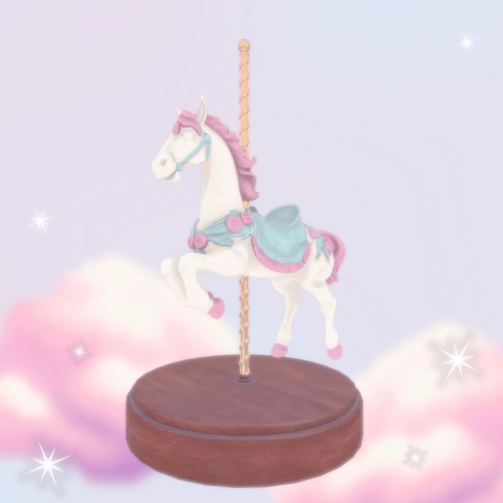 カルーセル ホース メリーゴーランド Dreamy Carousel Horse