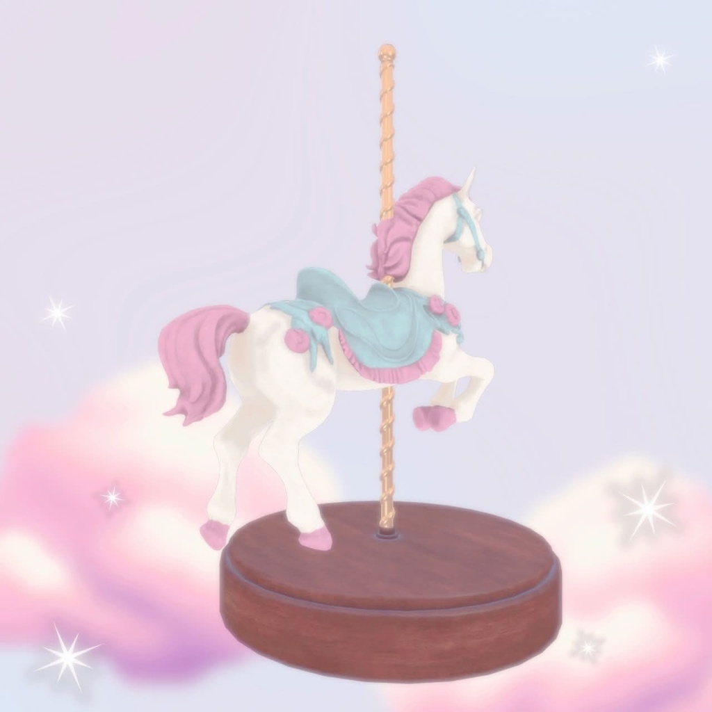 カルーセル ホース メリーゴーランド Dreamy Carousel Horse