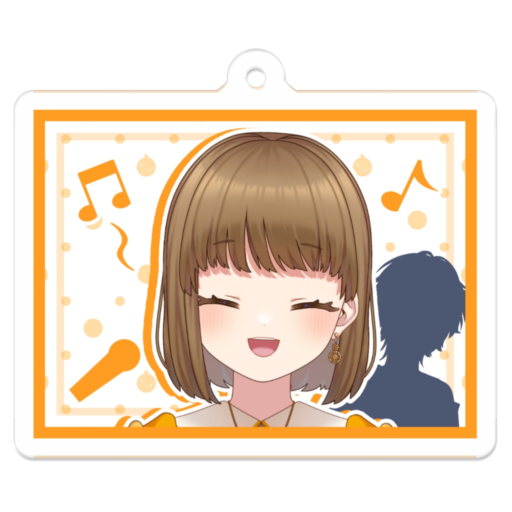【あのうの】歌枠サムネアクリルキーホルダー【あのうのチャンネル】