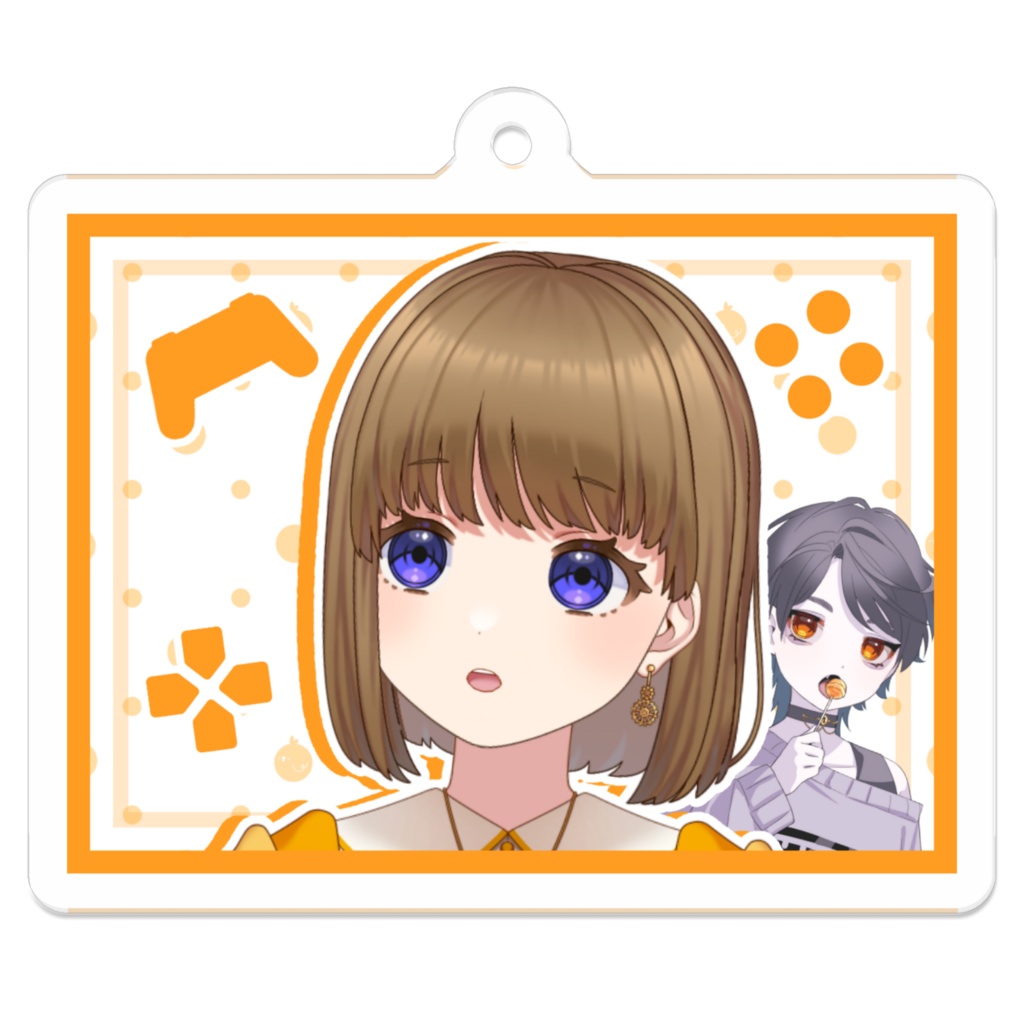 【あのうの】ゲームサムネアクリルキーホルダー【あのうのチャンネル】