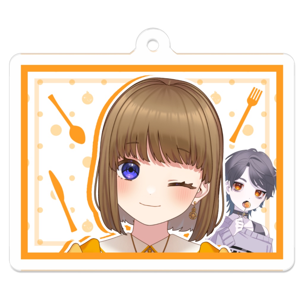 【あのうの】雑談サムネアクリルキーホルダー【あのうのチャンネル】