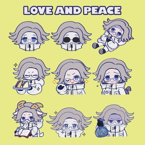 イラスト本【LOVE AND PEACE】