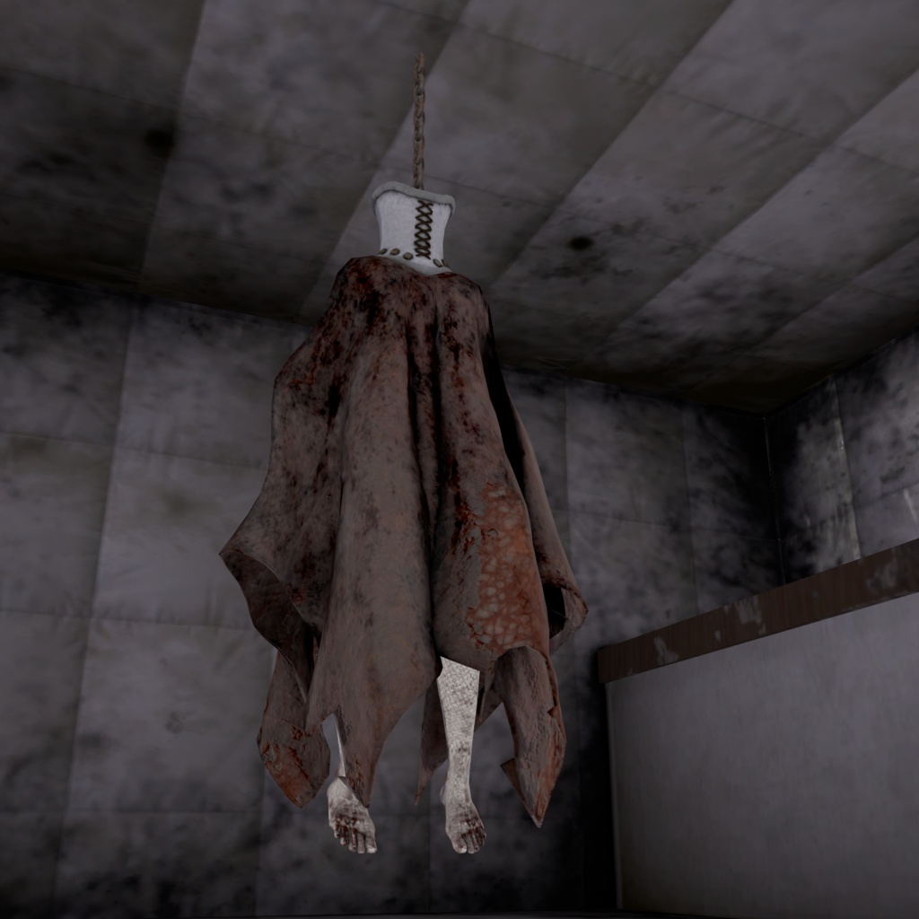 オリジナル3Dモデル「Blindness Sisters」