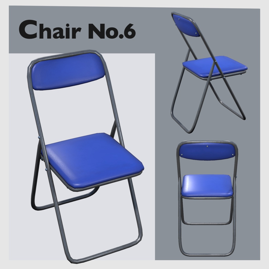 【Chair Collection】40種類(10モデル×4パターン)