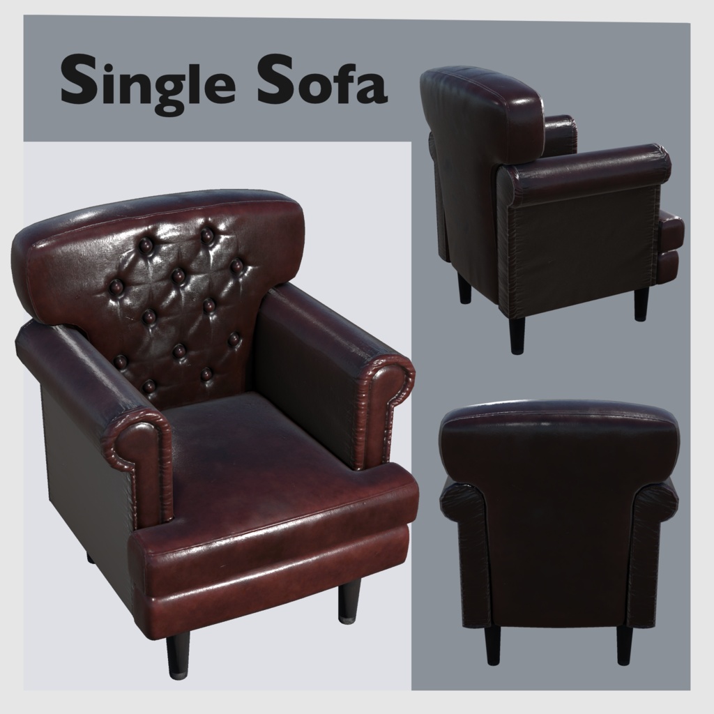 【Chair Collection】40種類(10モデル×4パターン)