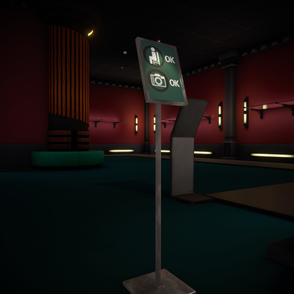 【3Dワールド】White/Dark Museum