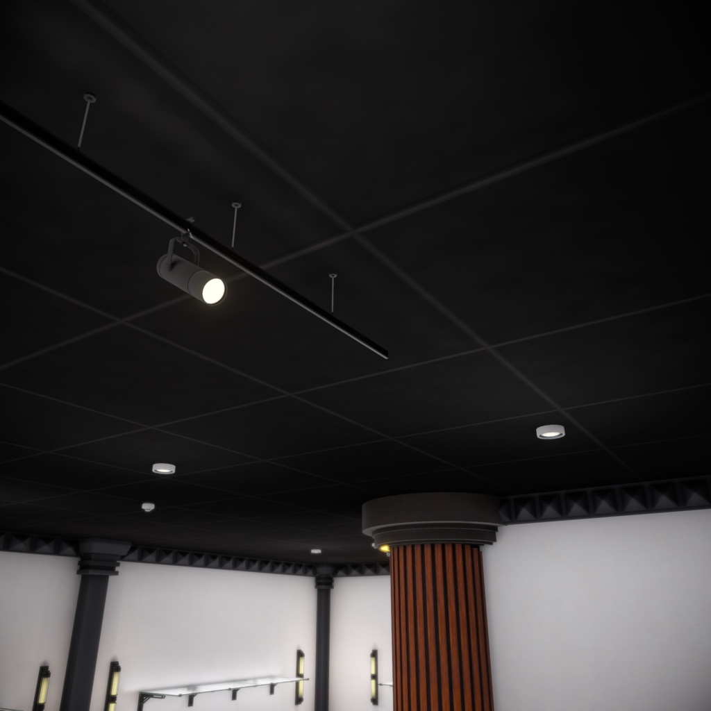 【3Dワールド】White/Dark Museum