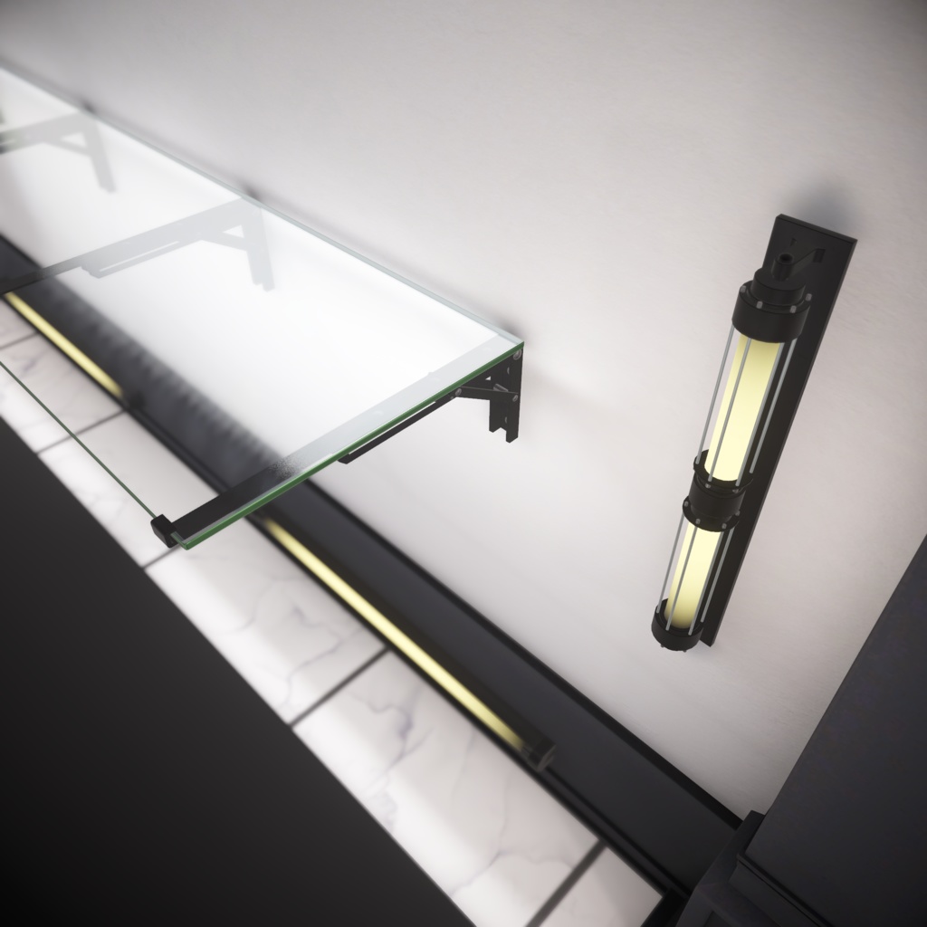 【3Dワールド】White/Dark Museum