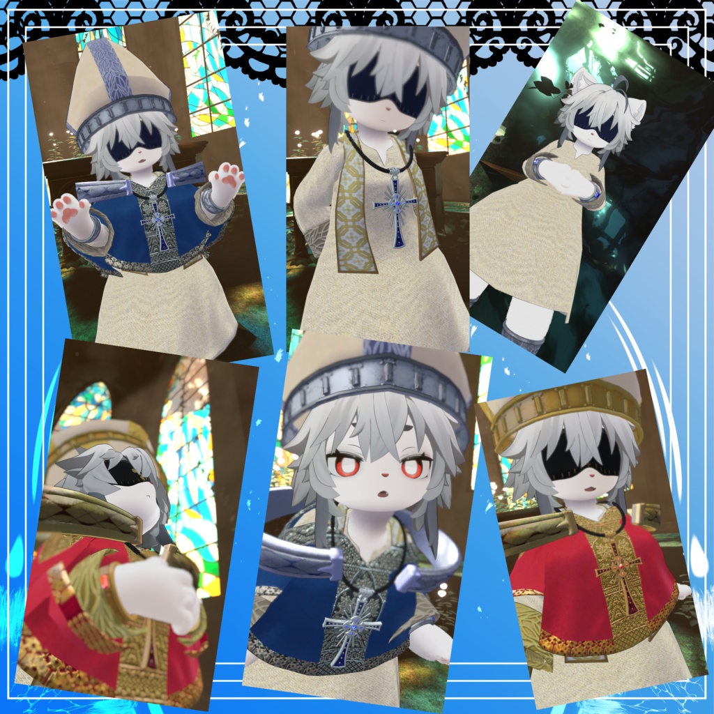 【灰島専用衣装】幼き司祭のための服