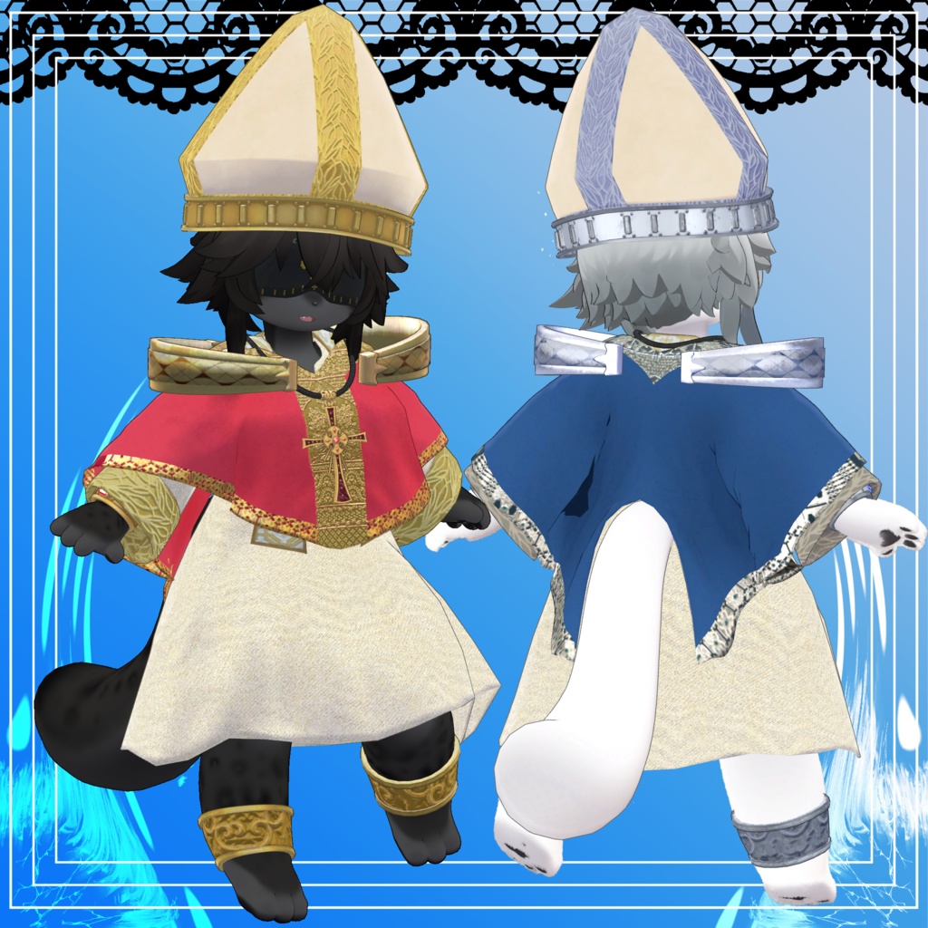 【灰島専用衣装】幼き司祭のための服