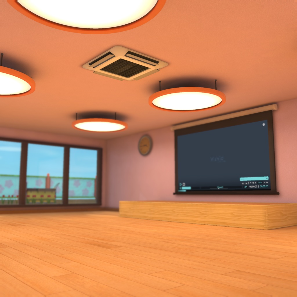 オリジナル3Dモデル「VRC立しゅうまつ保育園」