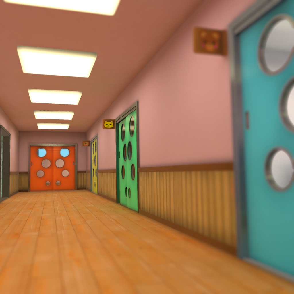 オリジナル3Dモデル「VRC立しゅうまつ保育園」