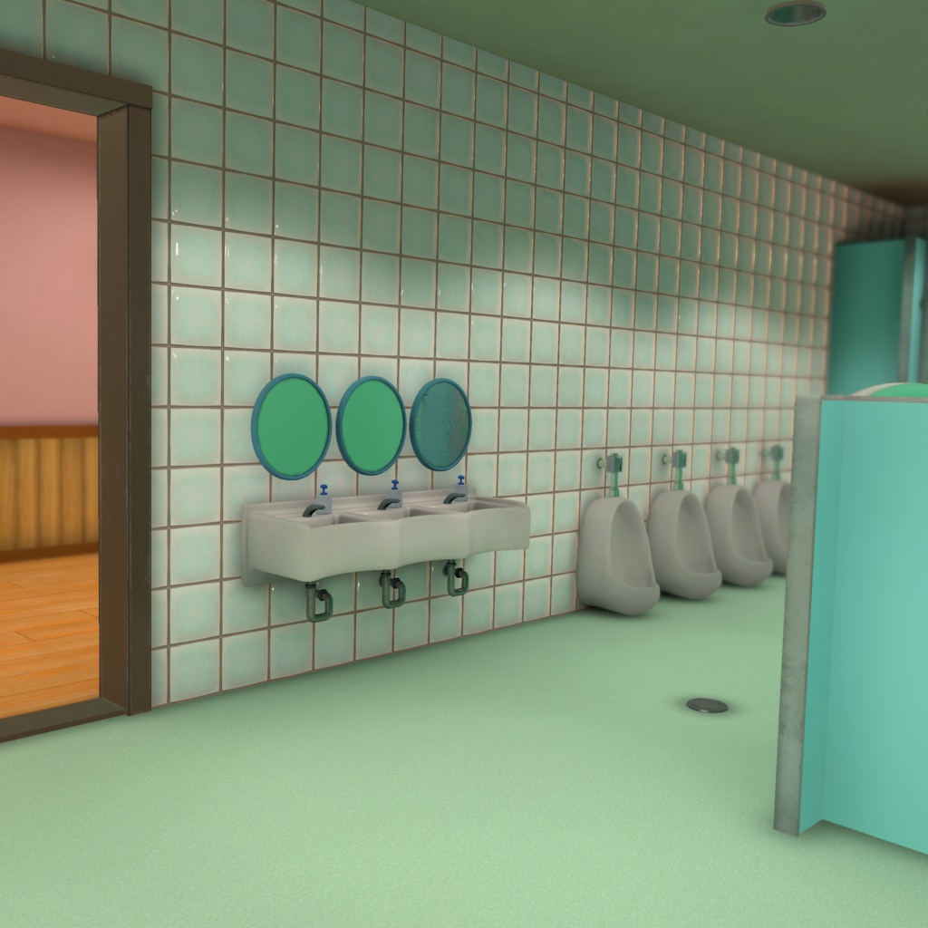 オリジナル3Dモデル「VRC立しゅうまつ保育園」