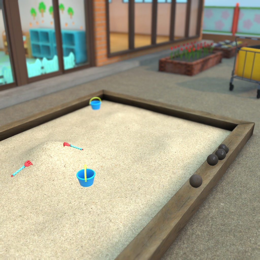 オリジナル3Dモデル「VRC立しゅうまつ保育園」